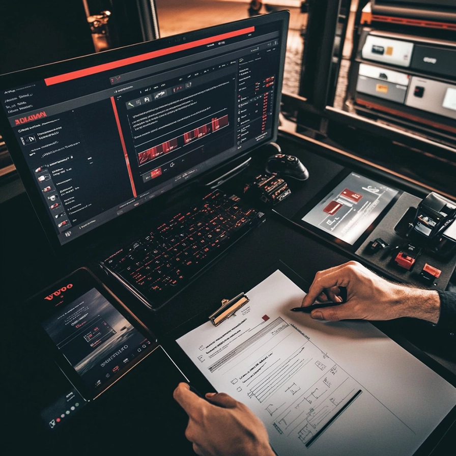 Illustration futuriste d'une formation transport.